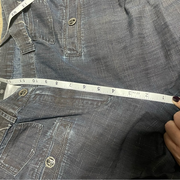 Chanel 06P Midrise Straight Leg Jeans 44 - Picture 16 of 16